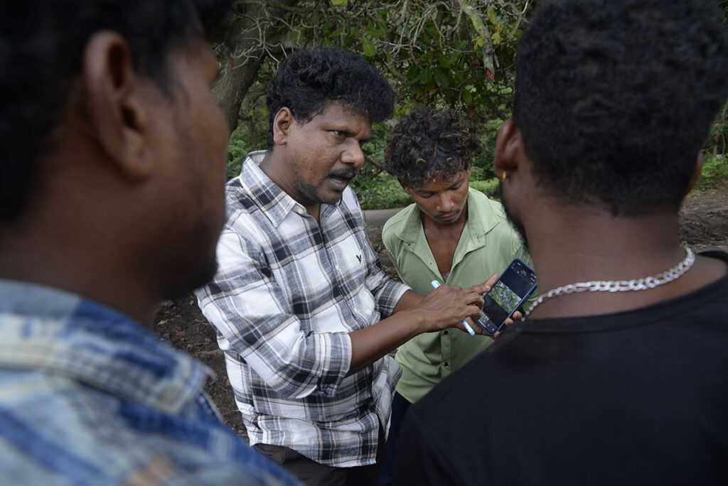 Farmers use digital management systems to monitor planting, GPS-location, and sapling survival in real-time.